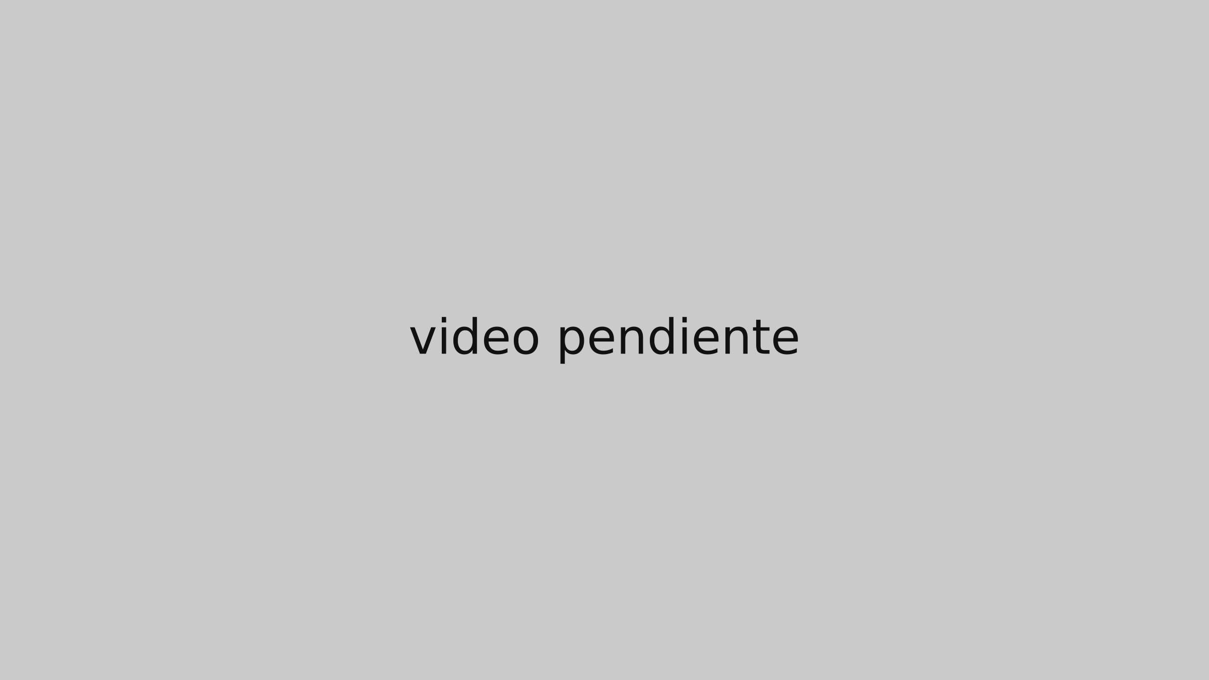 Video pendiente